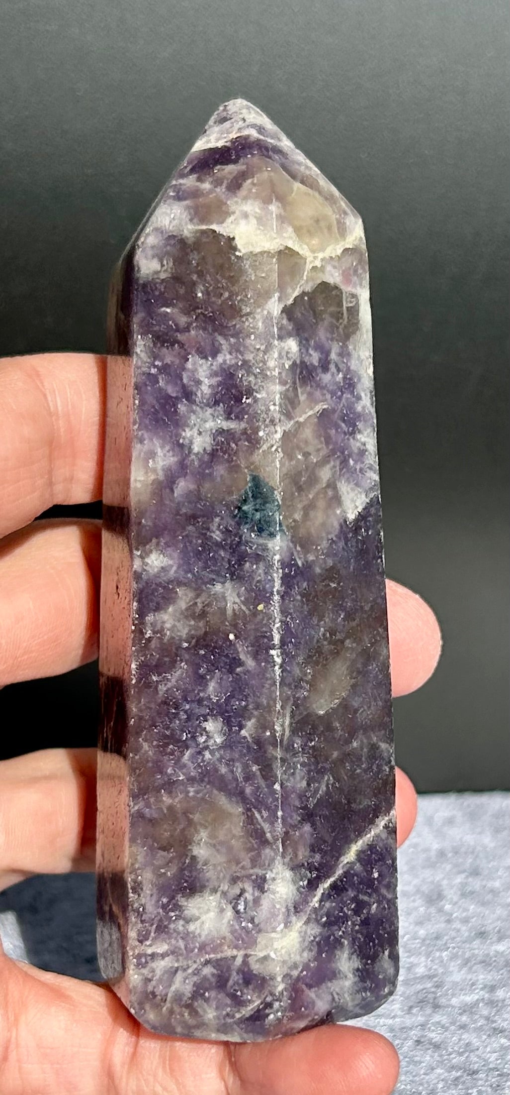 Polished Lepidolite Tower