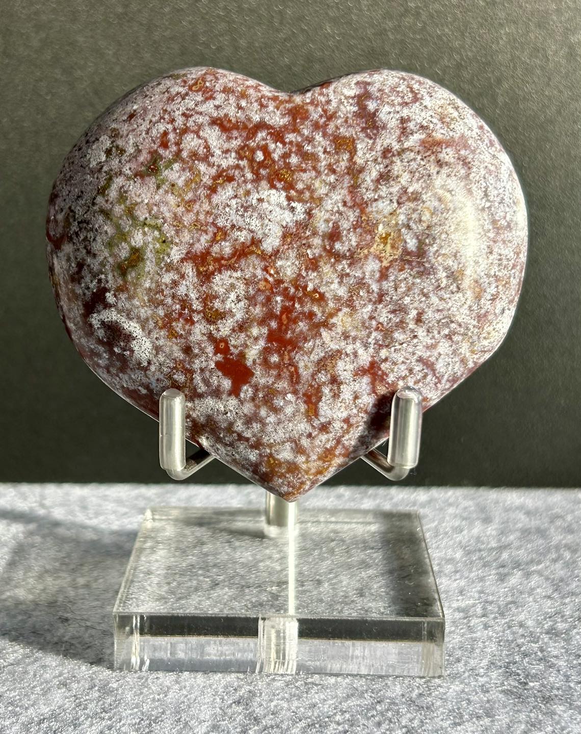 Ocean Jasper Heart