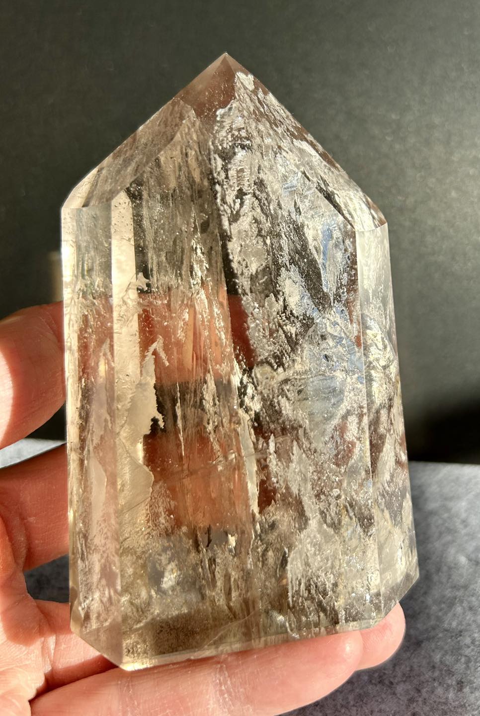 Smokey Quartz Tower