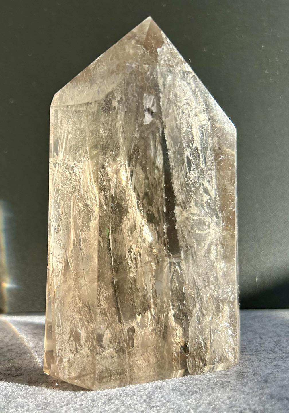 Smokey Quartz Tower