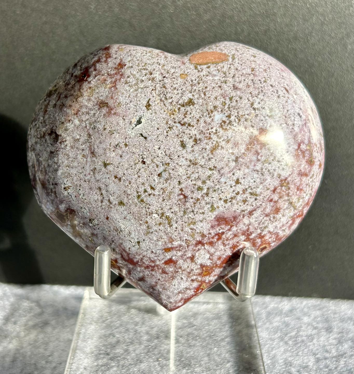 Ocean Jasper Heart