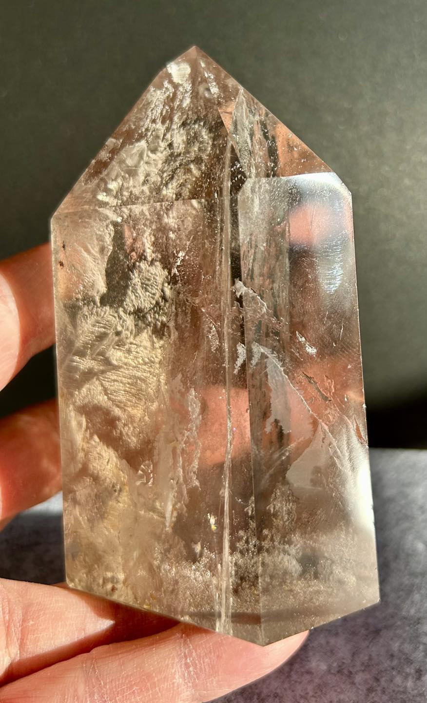 Smokey Quartz Tower