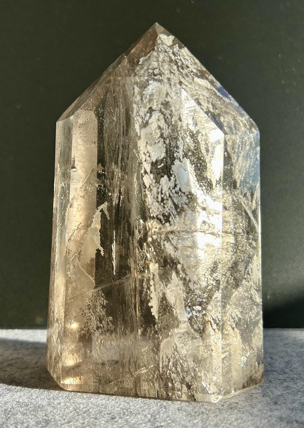 Smokey Quartz Tower