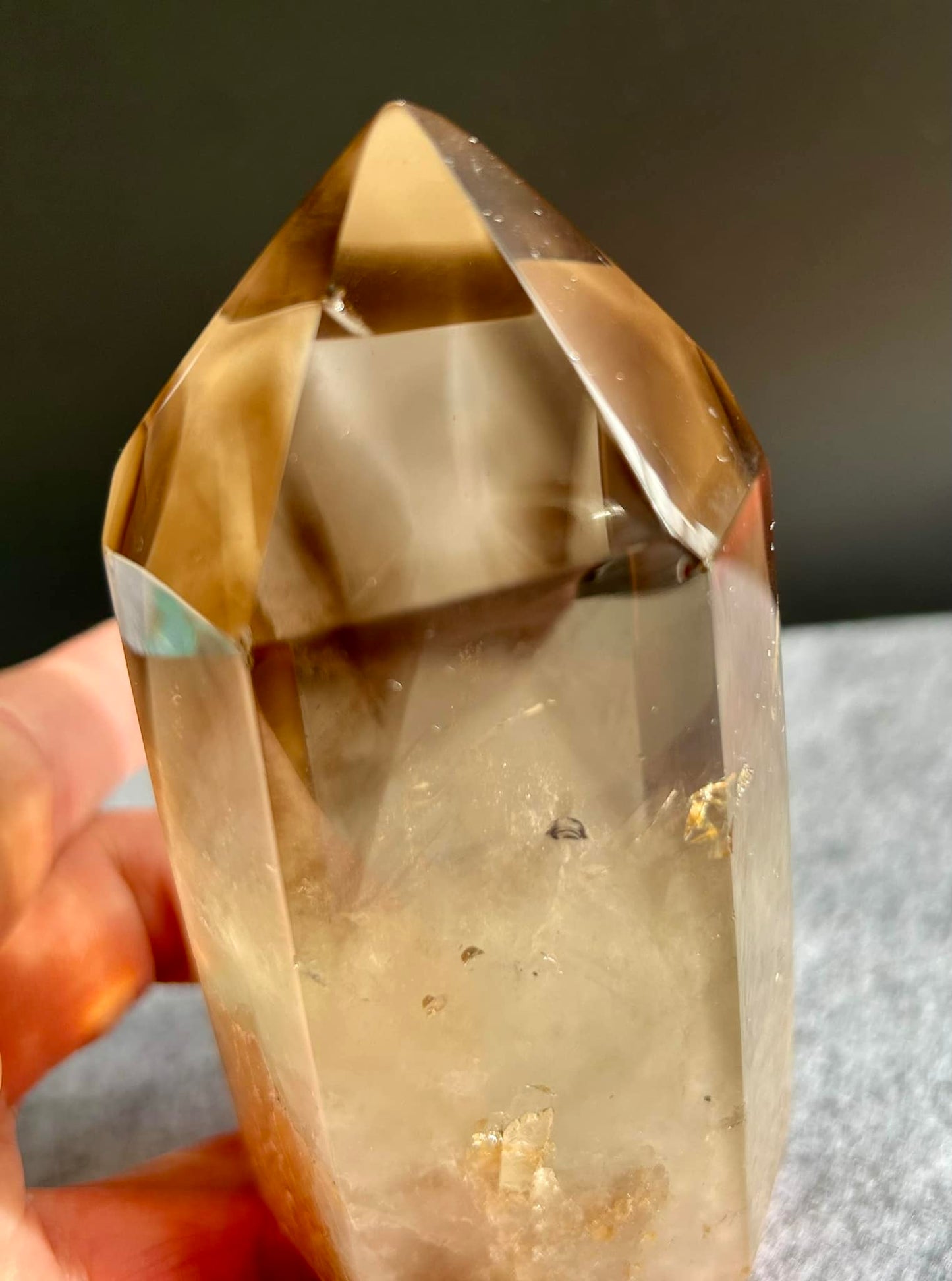 Smokey Quartz Tower