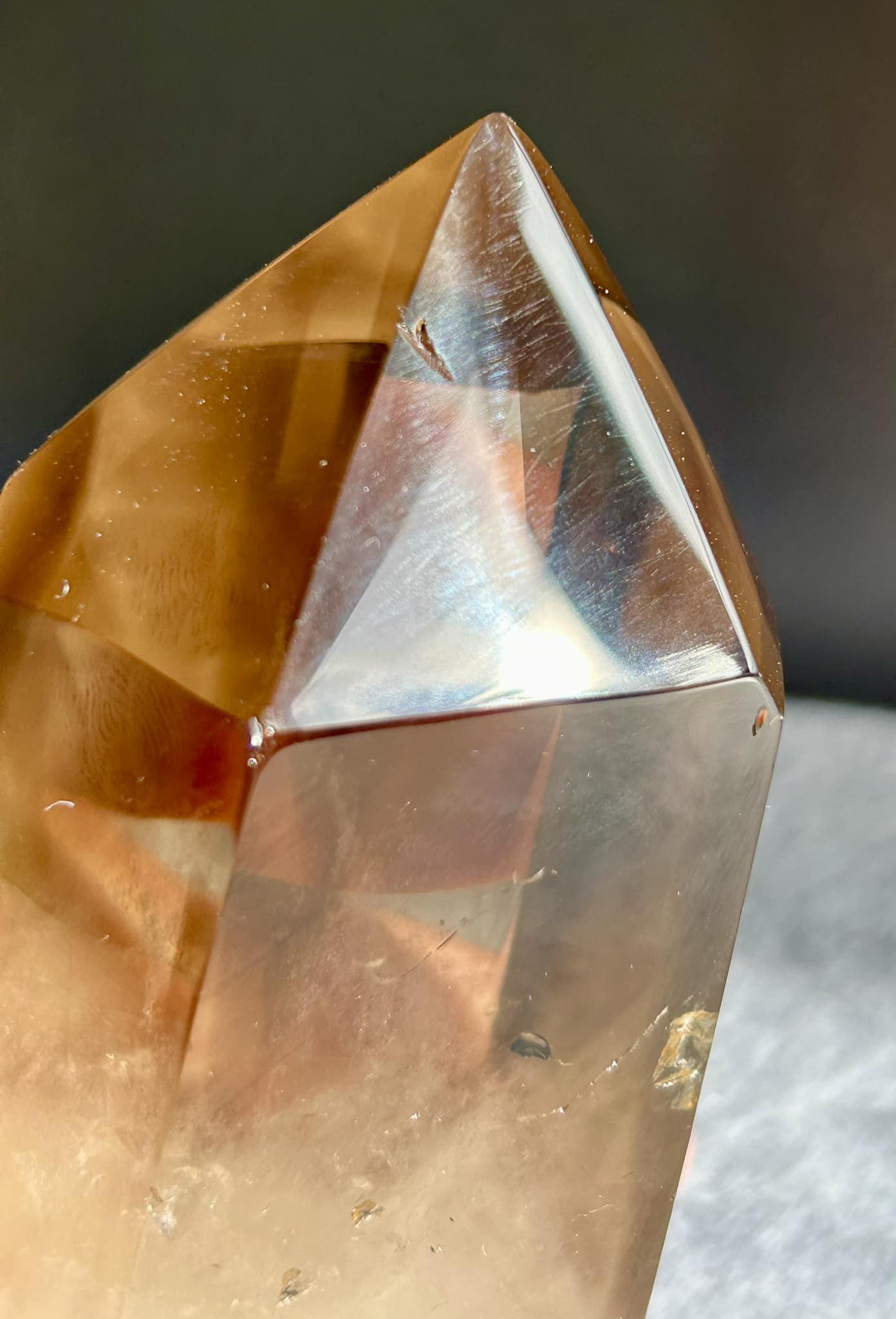 Smokey Quartz Tower