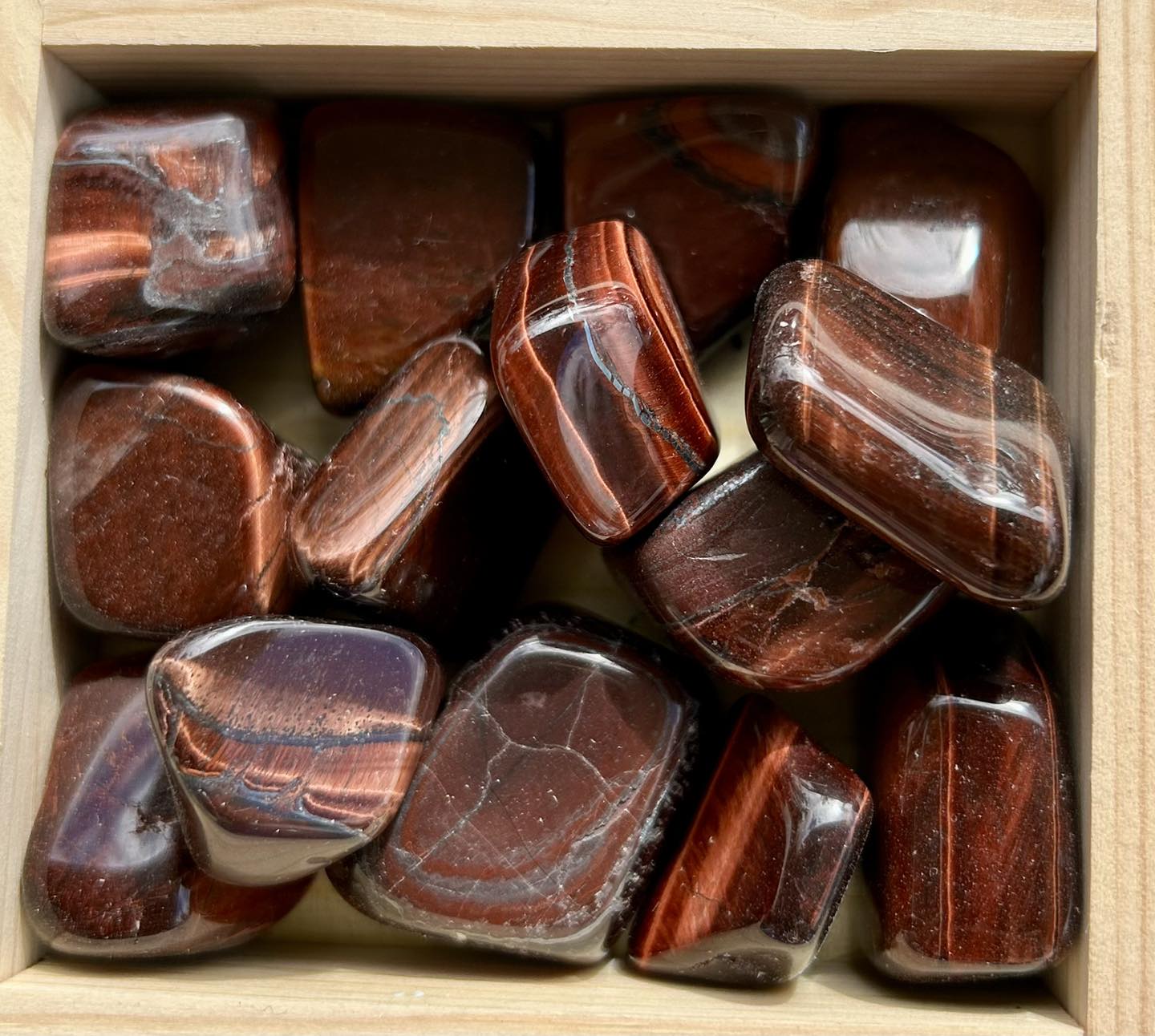 Red Tiger’s Eye Tumbles