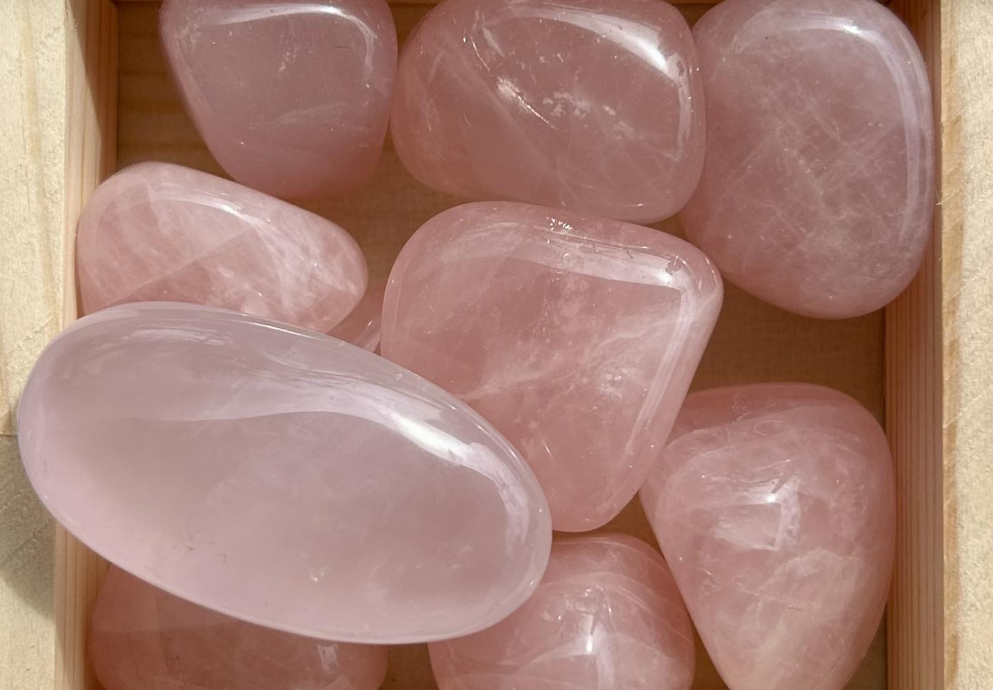 Rose Quartz Tumbles