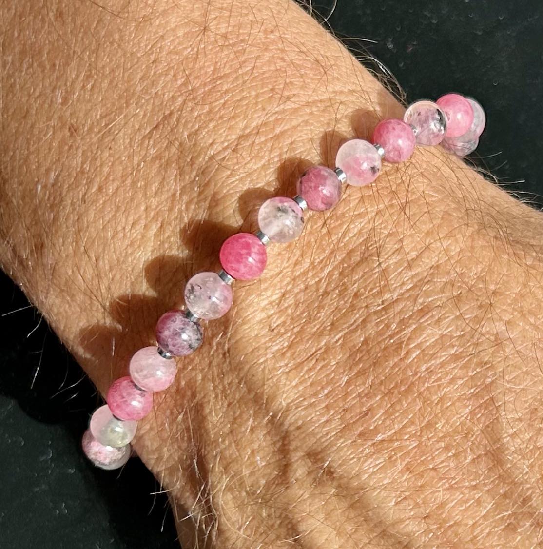 Gemmy Rhodonite Bracelet