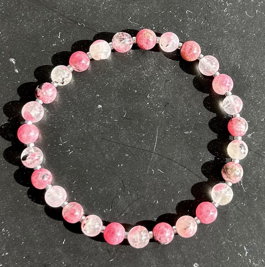 Gemmy Rhodonite Bracelet