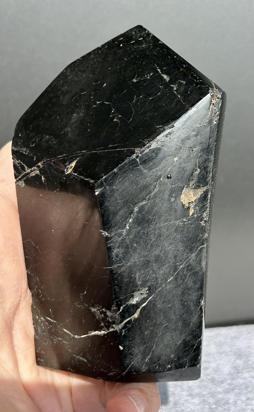 Polished Black Tourmaline
