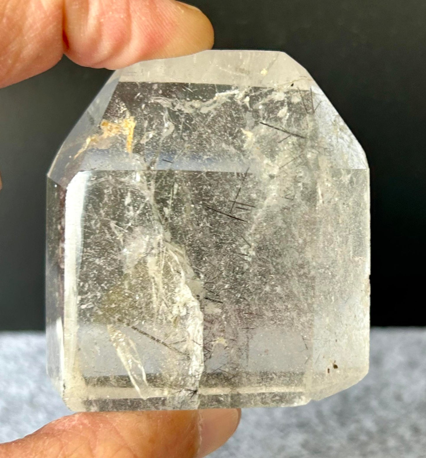 Tourmalinated Quartz Tower