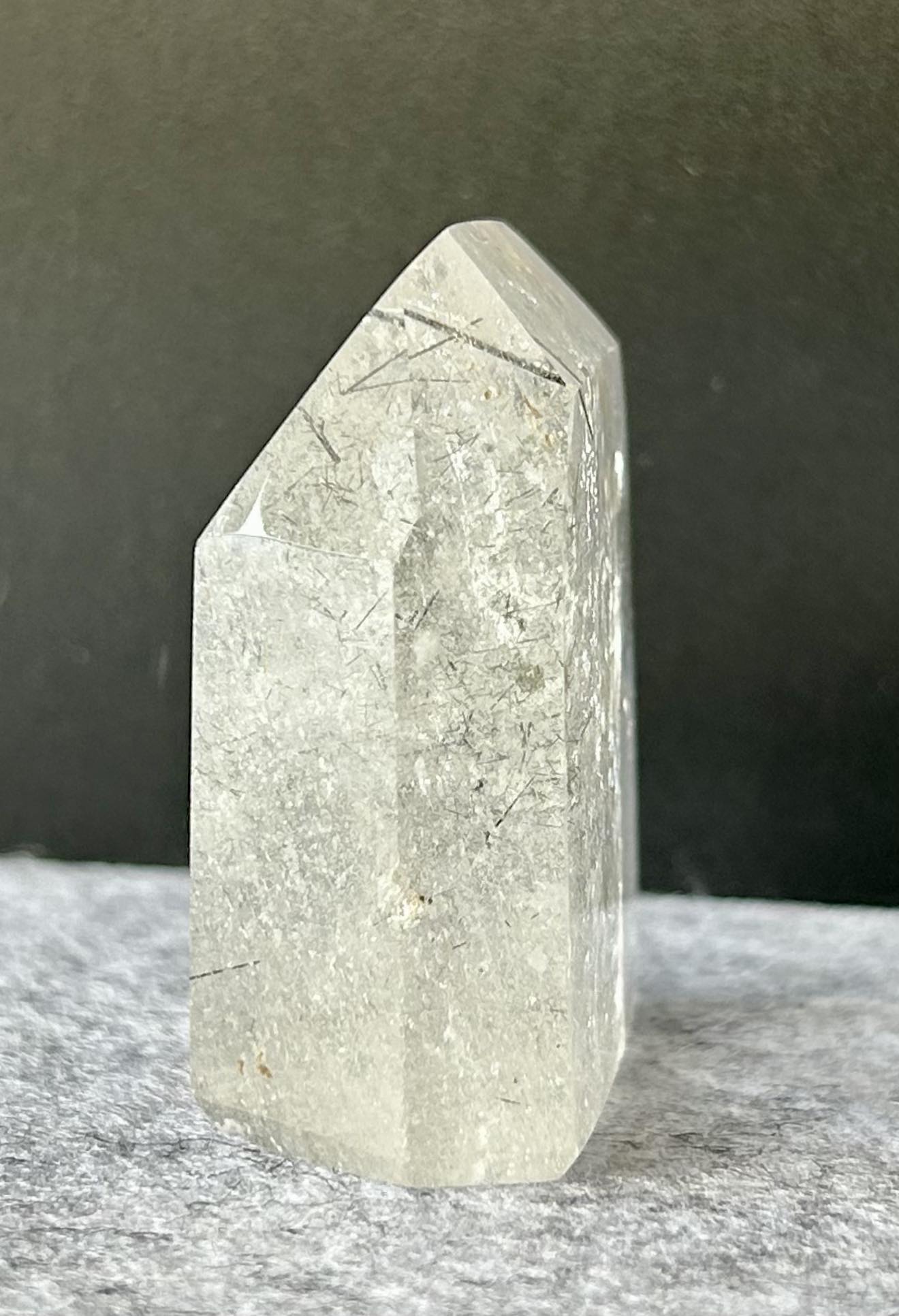 Tourmalinated Quartz Tower