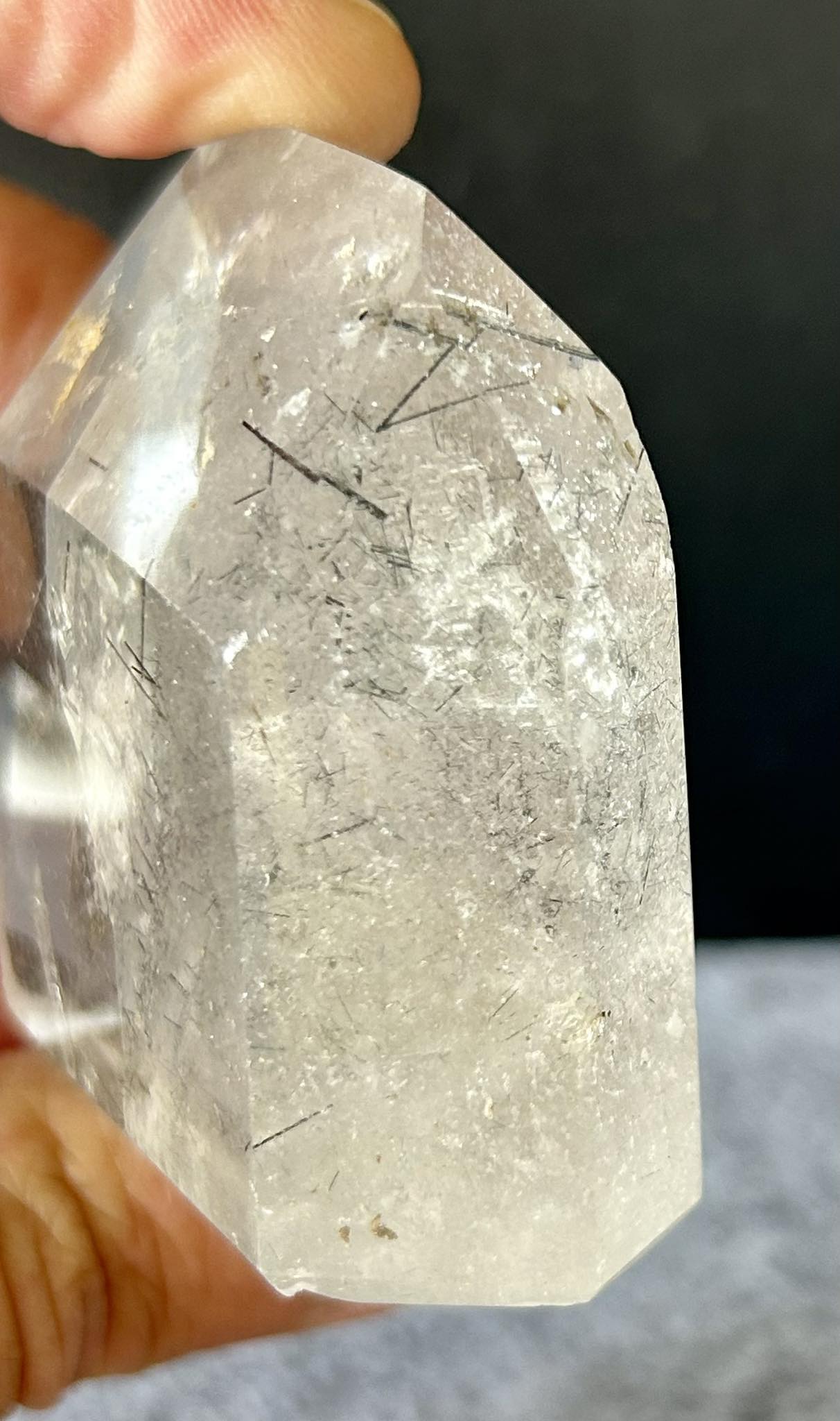 Tourmalinated Quartz Tower