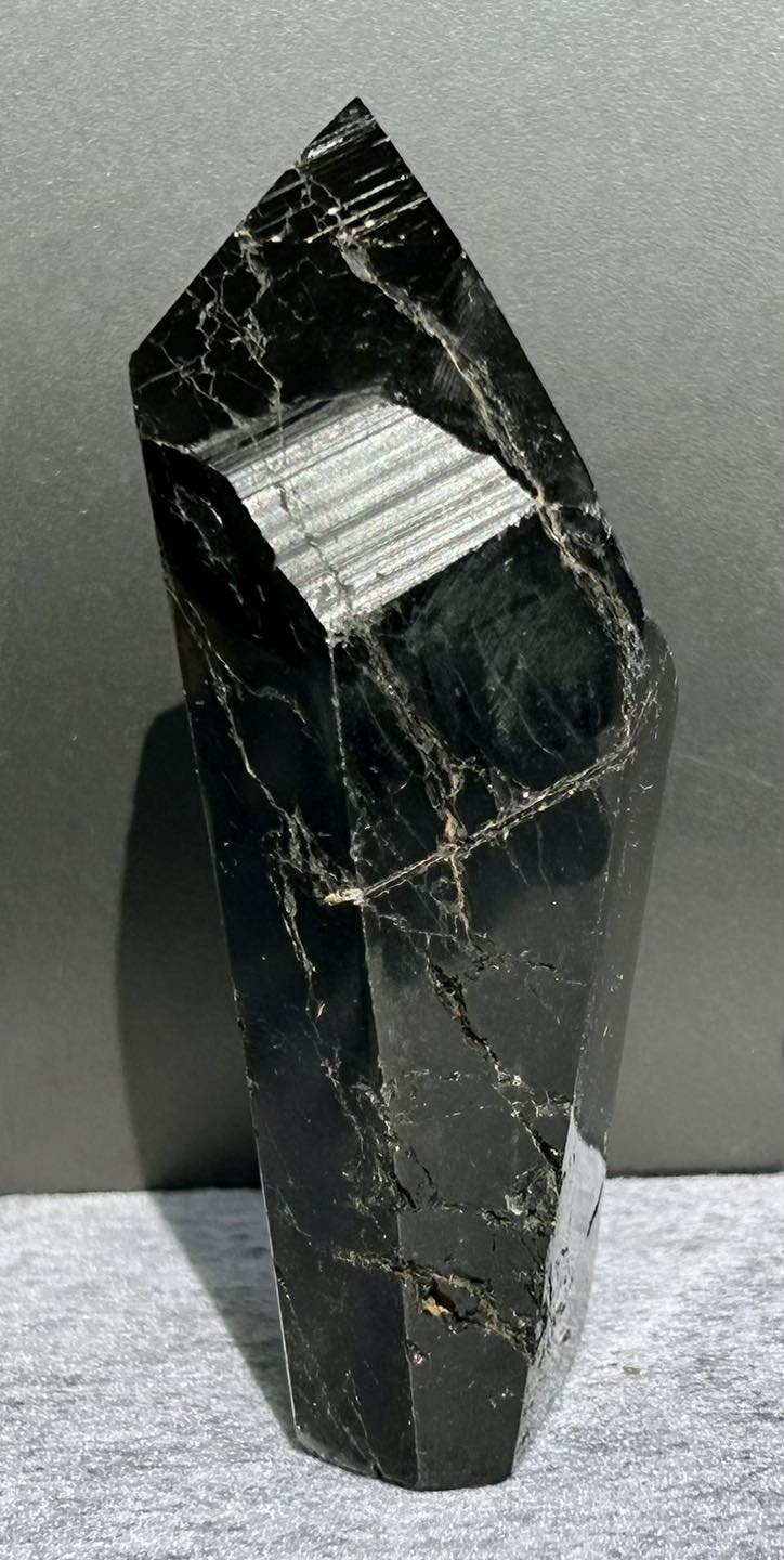 Polished Black Tourmaline