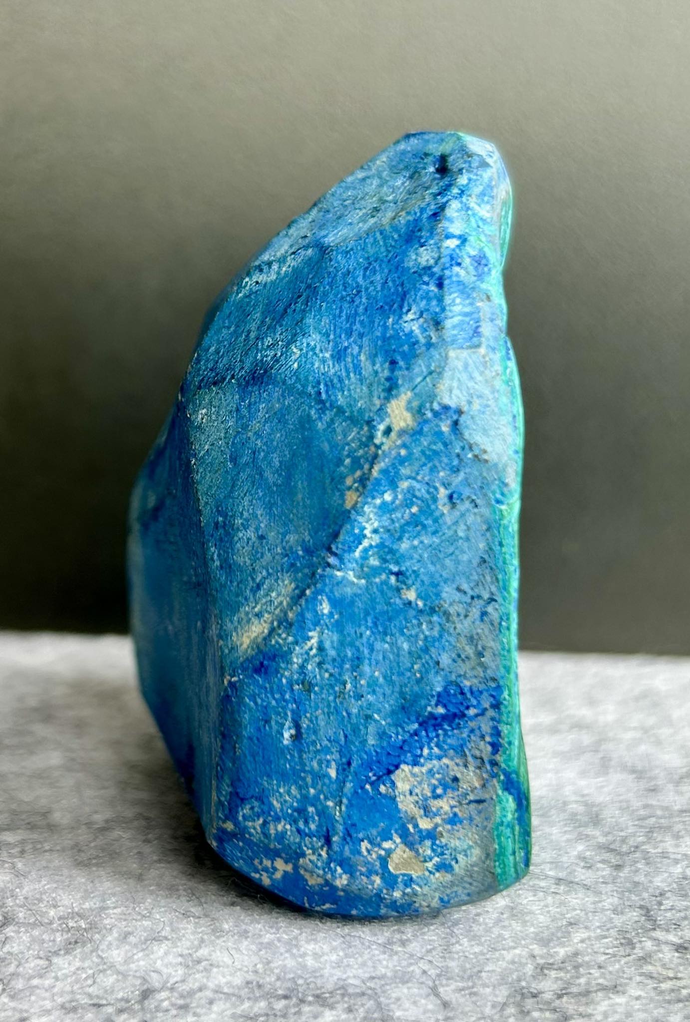 Semi Polished Chrysocolla and Malachite