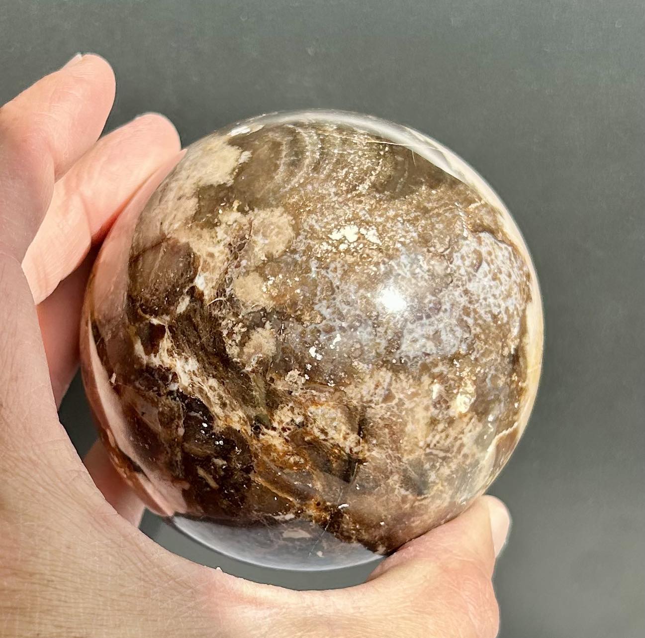 Black Opal Sphere