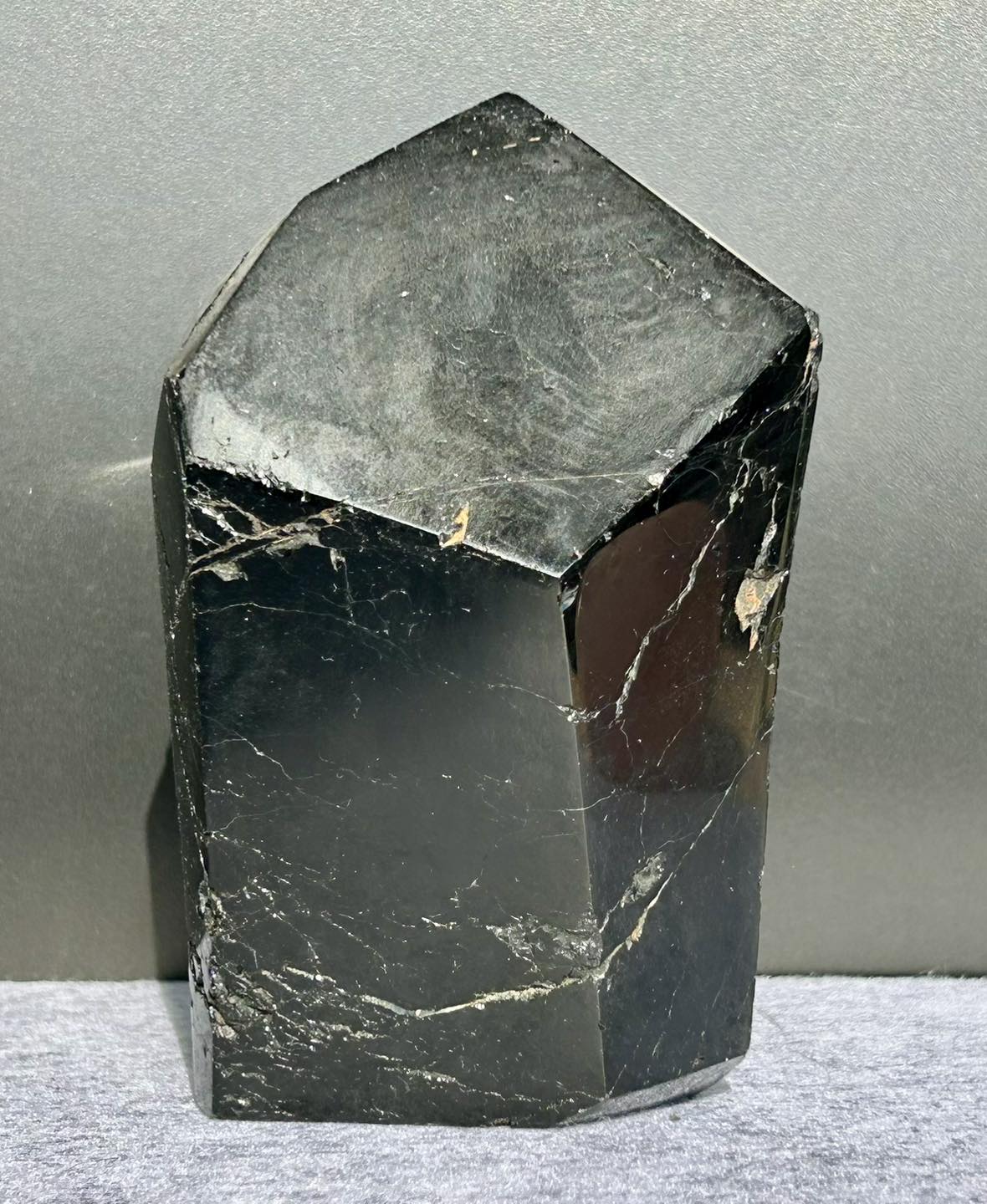 Polished Black Tourmaline