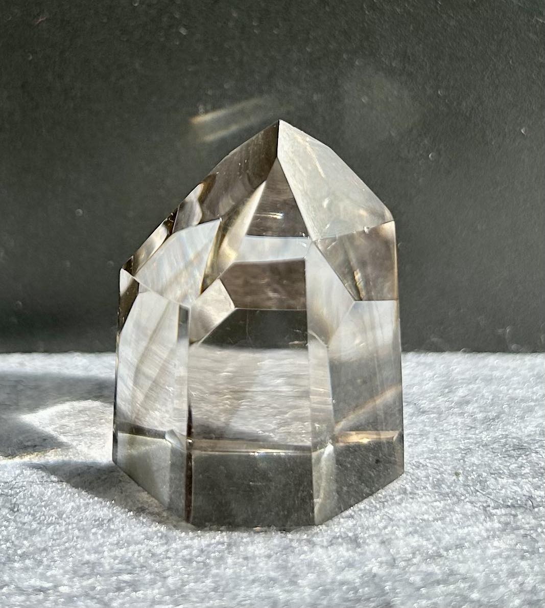 Small Smokey Quartz Tower