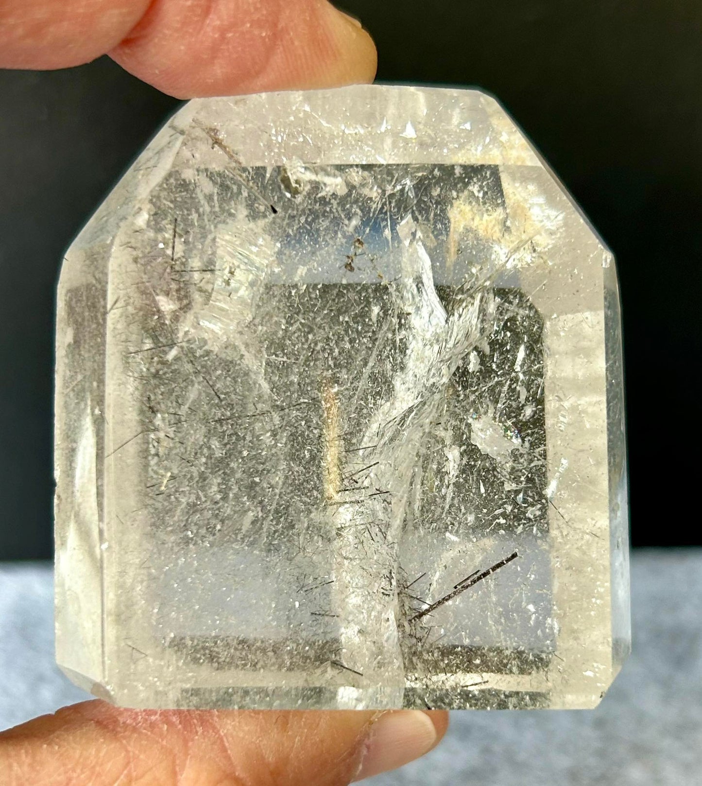 Tourmalinated Quartz Tower