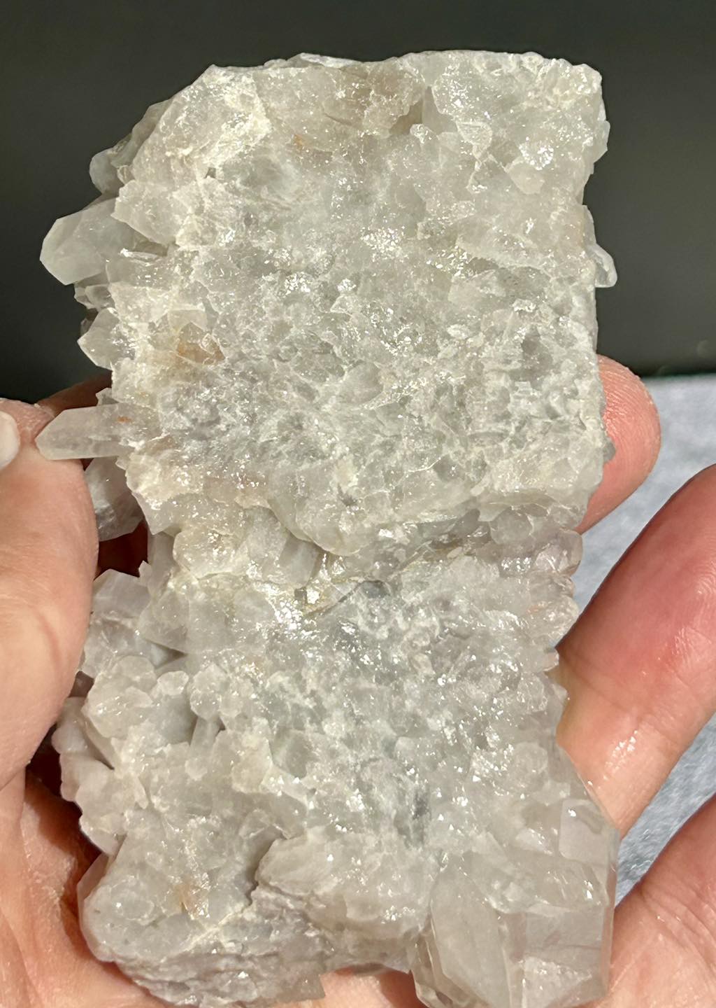 Grey Quartz Cluster