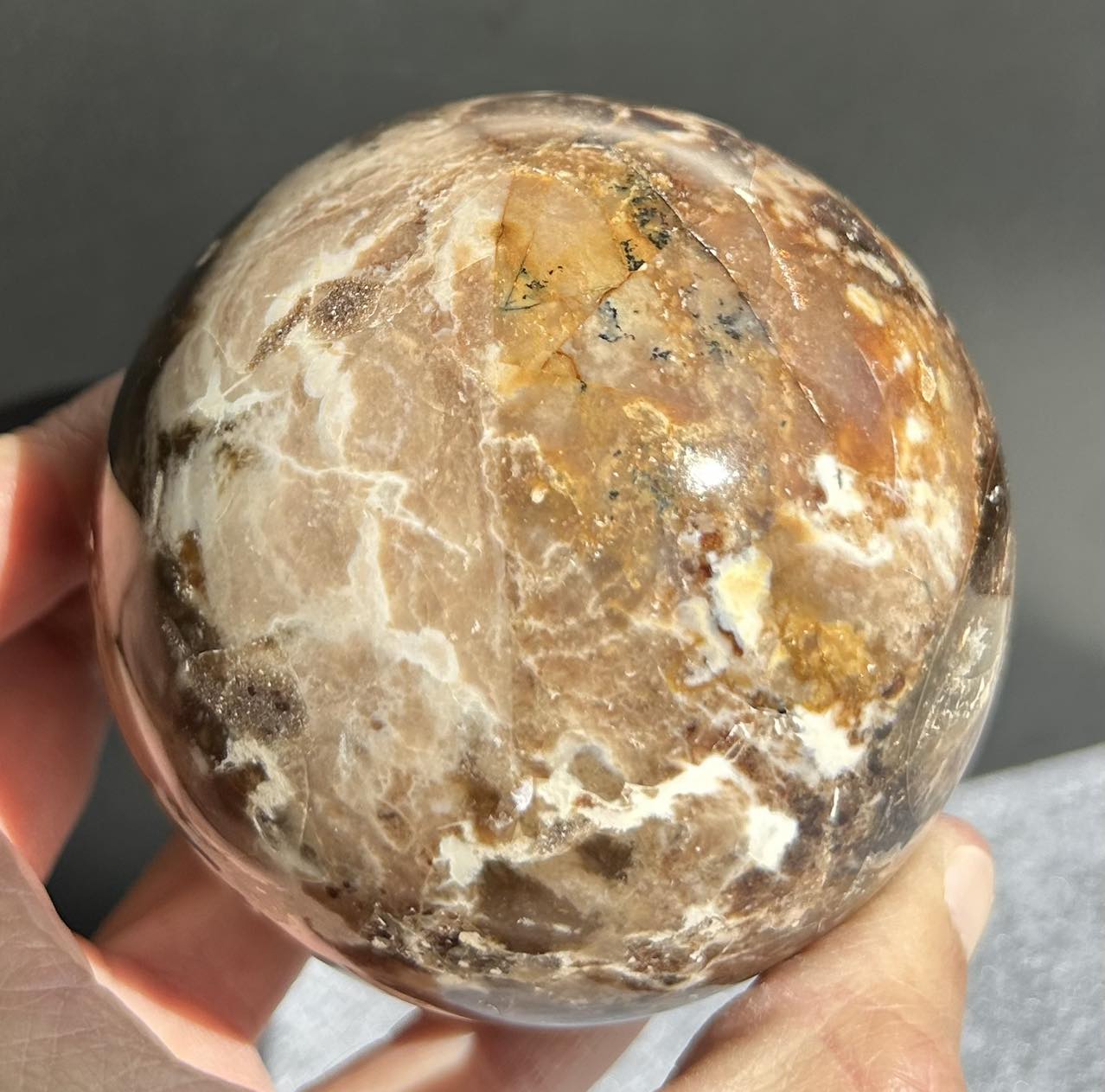 Black Opal Sphere