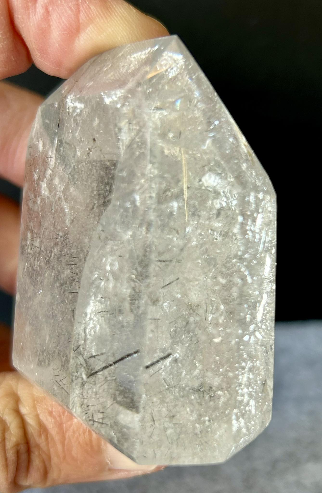 Tourmalinated Quartz Tower