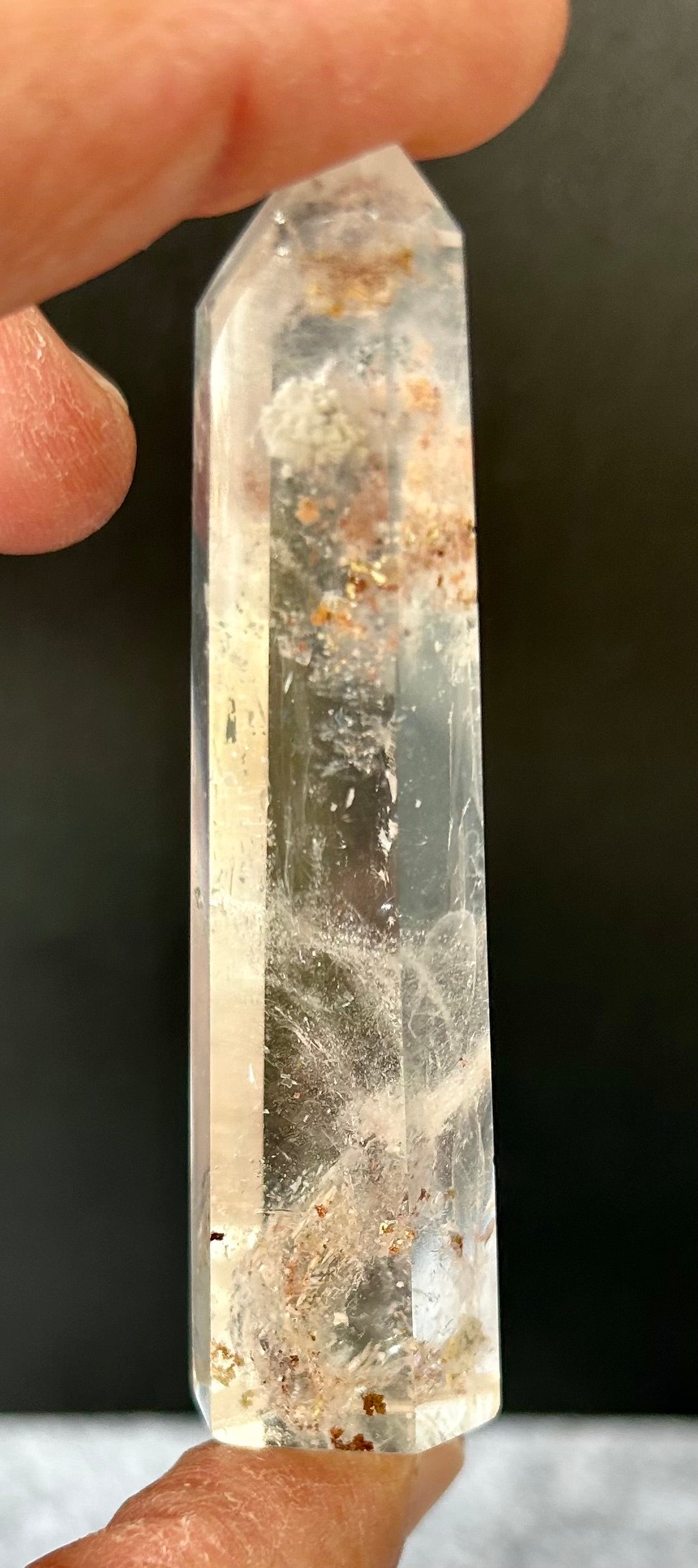 Quartz Tower with Inclusions