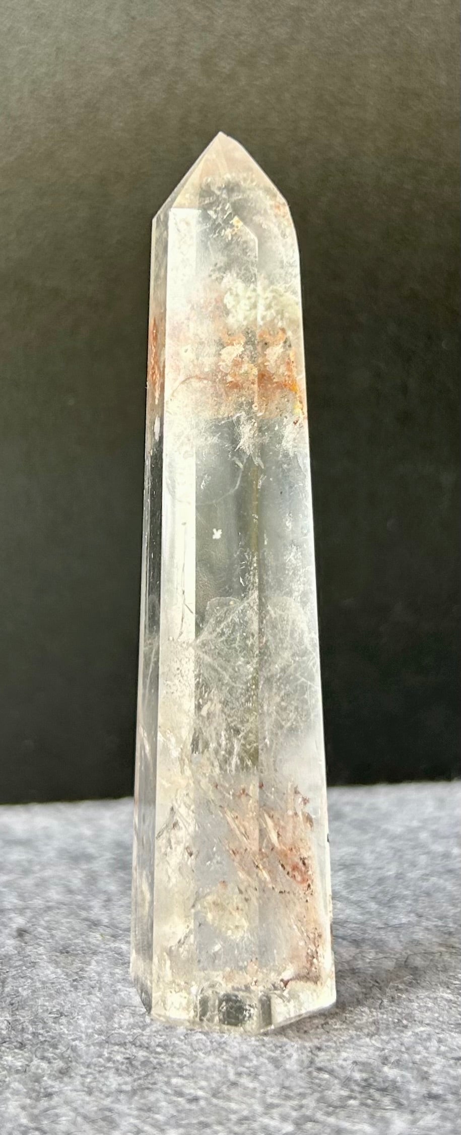 Quartz Tower with Inclusions