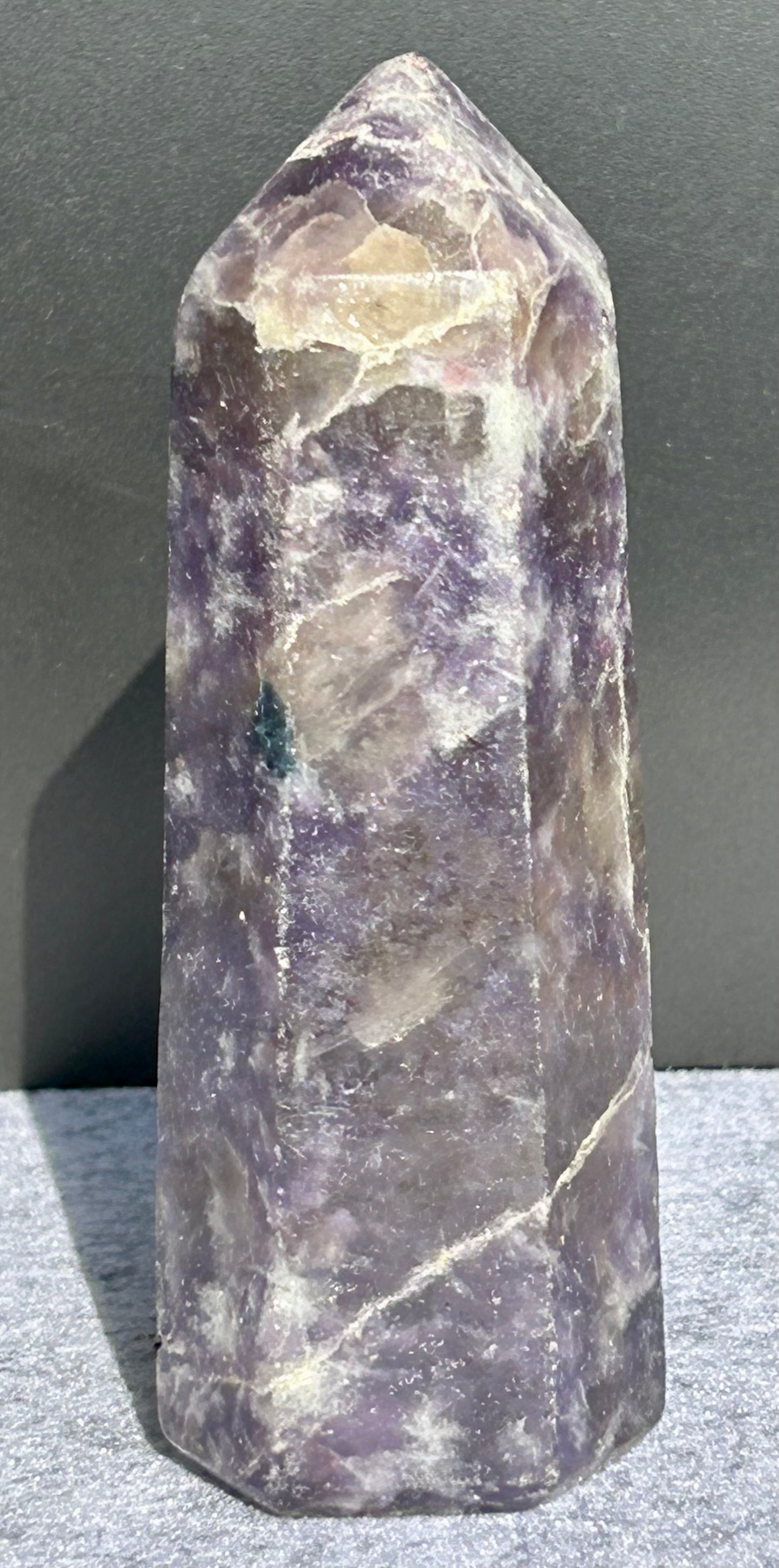 Polished Lepidolite Tower