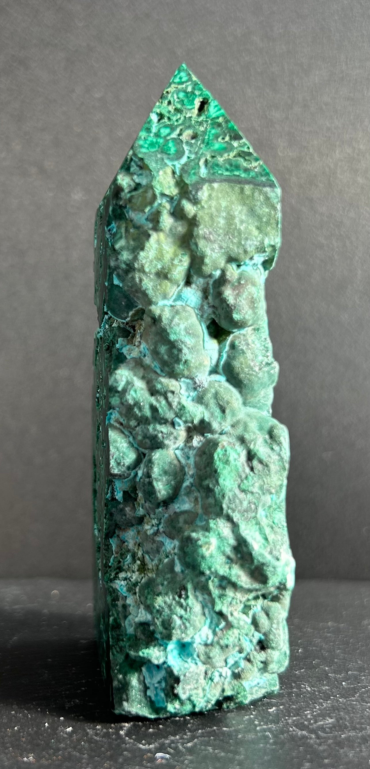 Semi-Polished Malachite Tower (4)