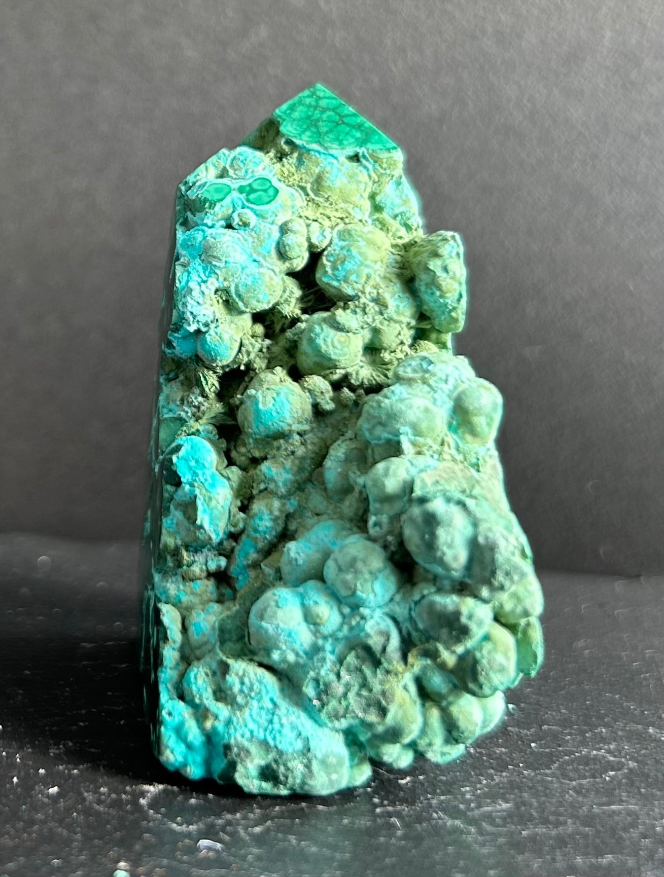 Semi-Polished Malachite Tower (5)