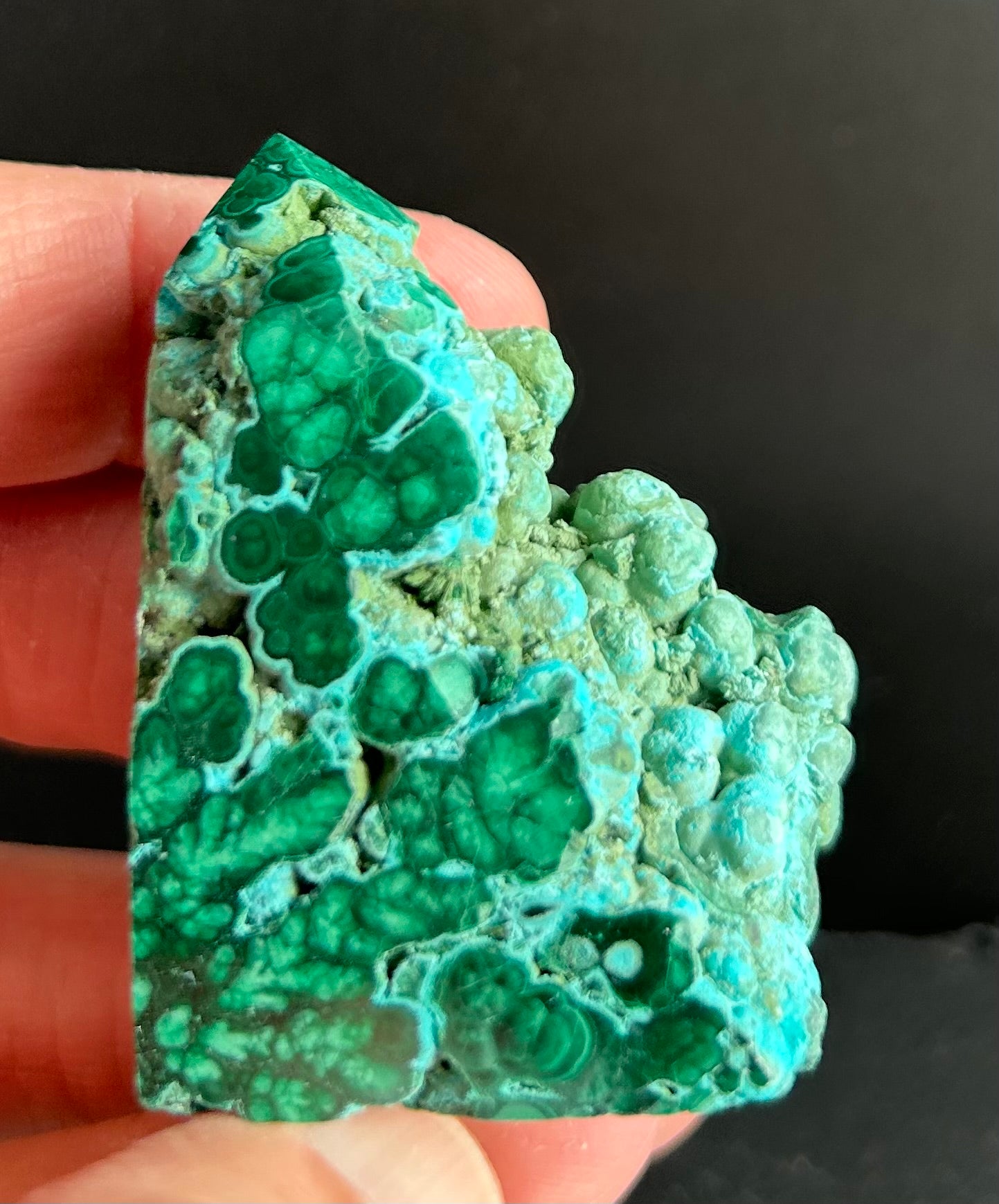 Semi-Polished Malachite Tower (5)