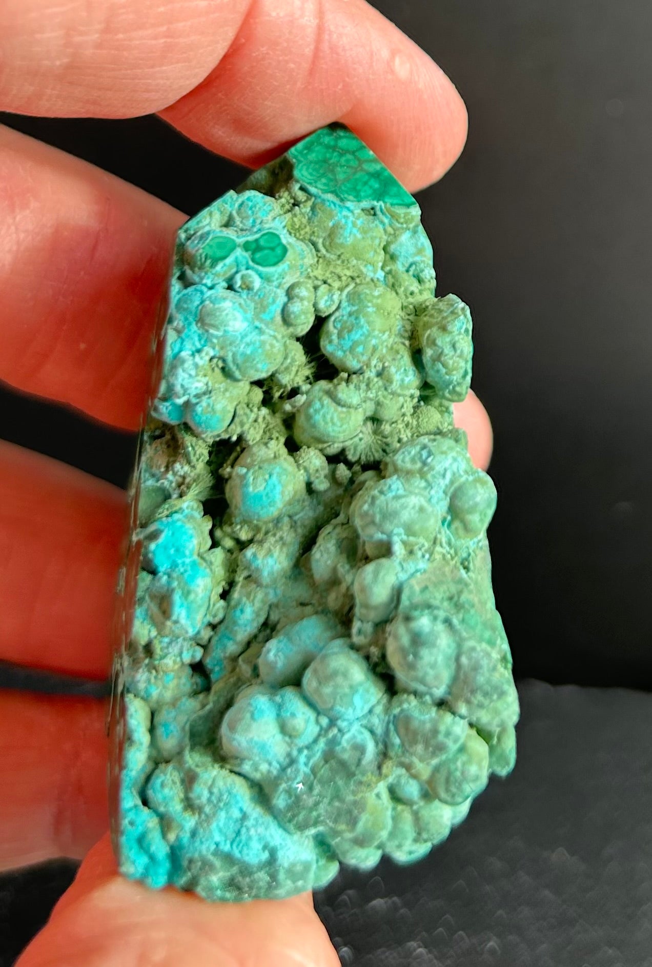 Semi-Polished Malachite Tower (5)