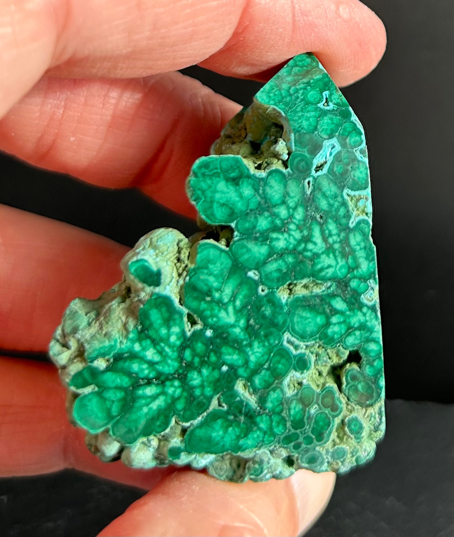Semi-Polished Malachite Tower (5)