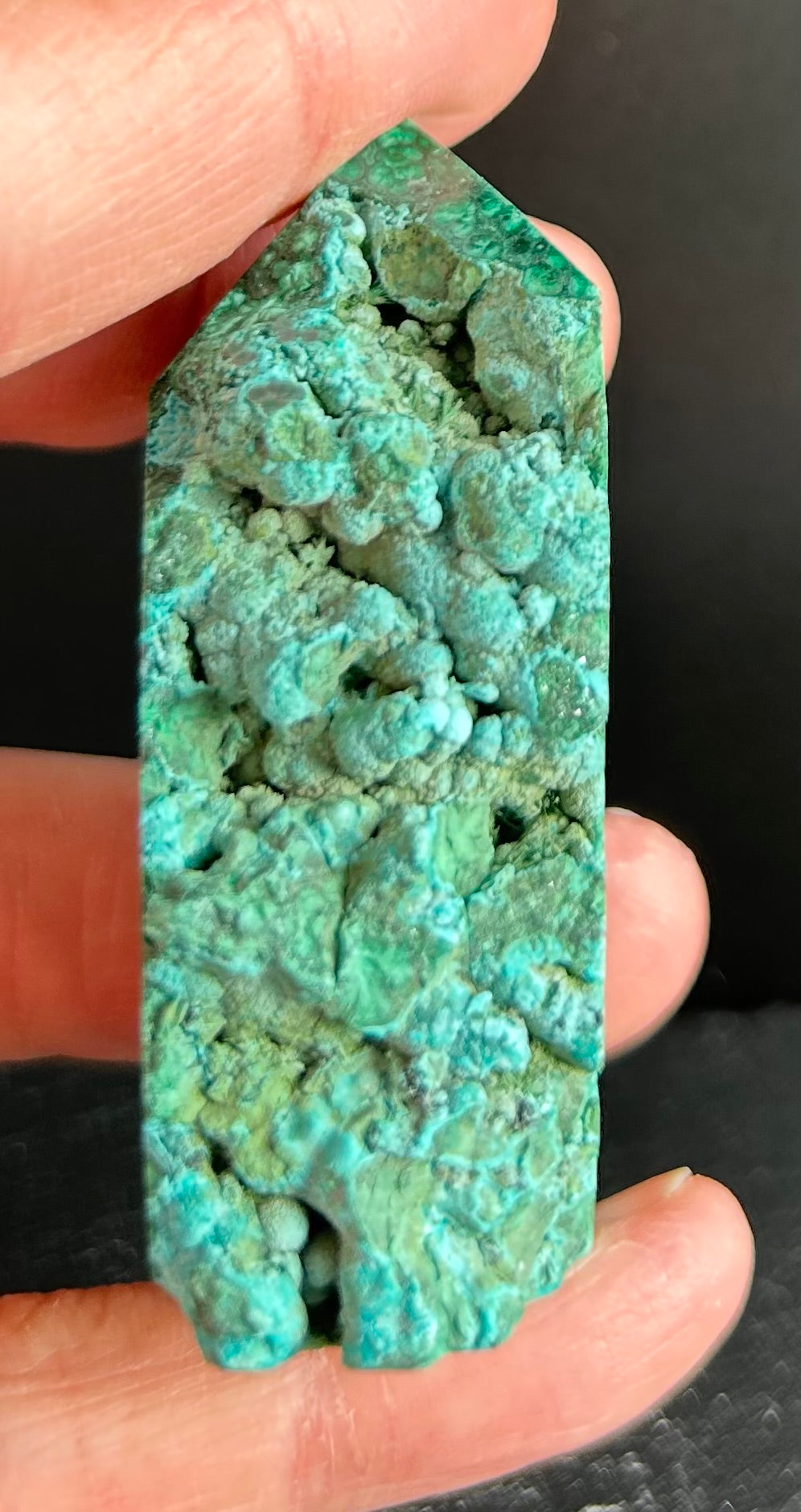 Semi-Polished Malachite Tower (7)