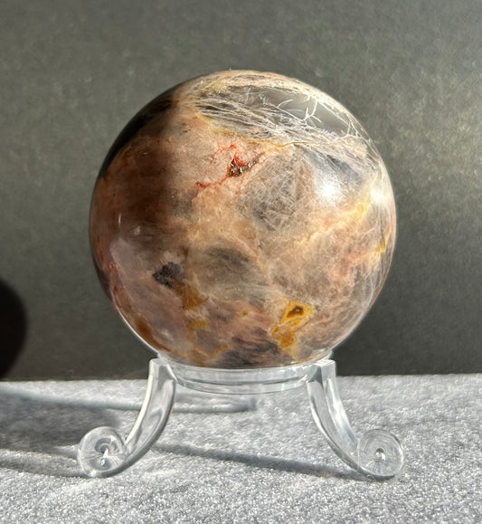 Black Moonstone Sphere