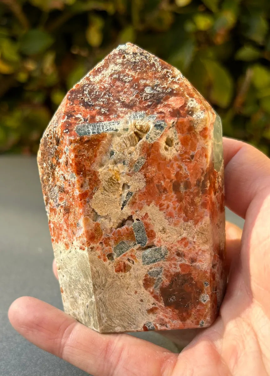 Apatite in Calcite Tower