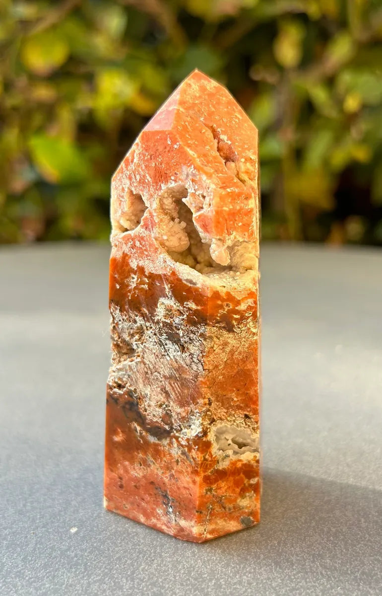 Apatite in Calcite Tower