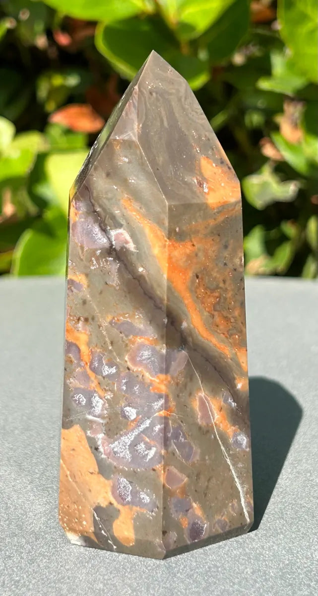 Leopardskin Jasper Tower