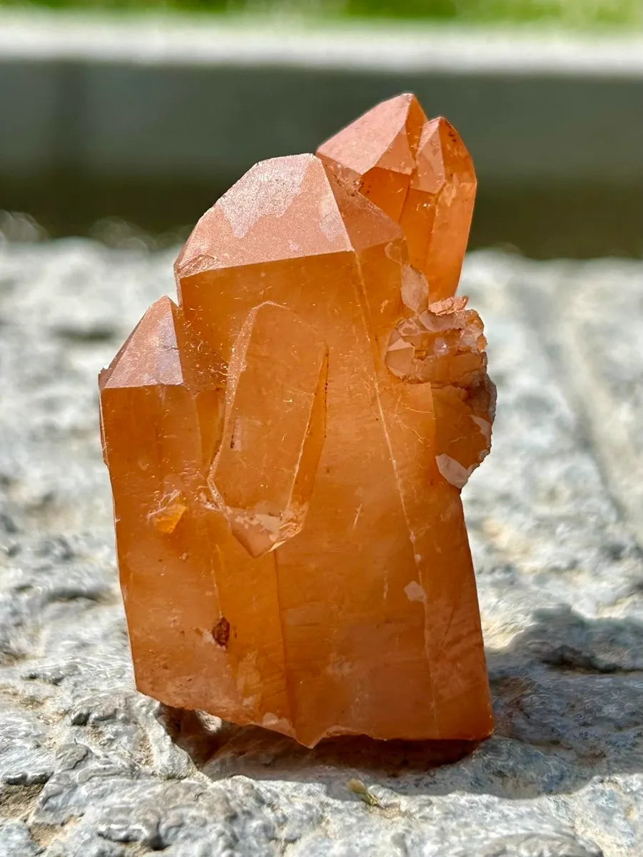 Tangerine Quartz Cluster 