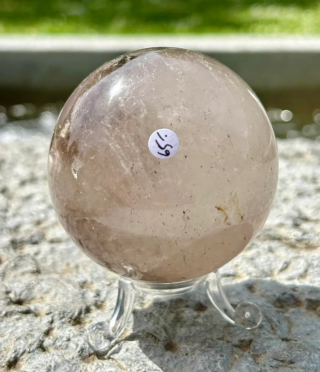Smokey Amethyst Sphere