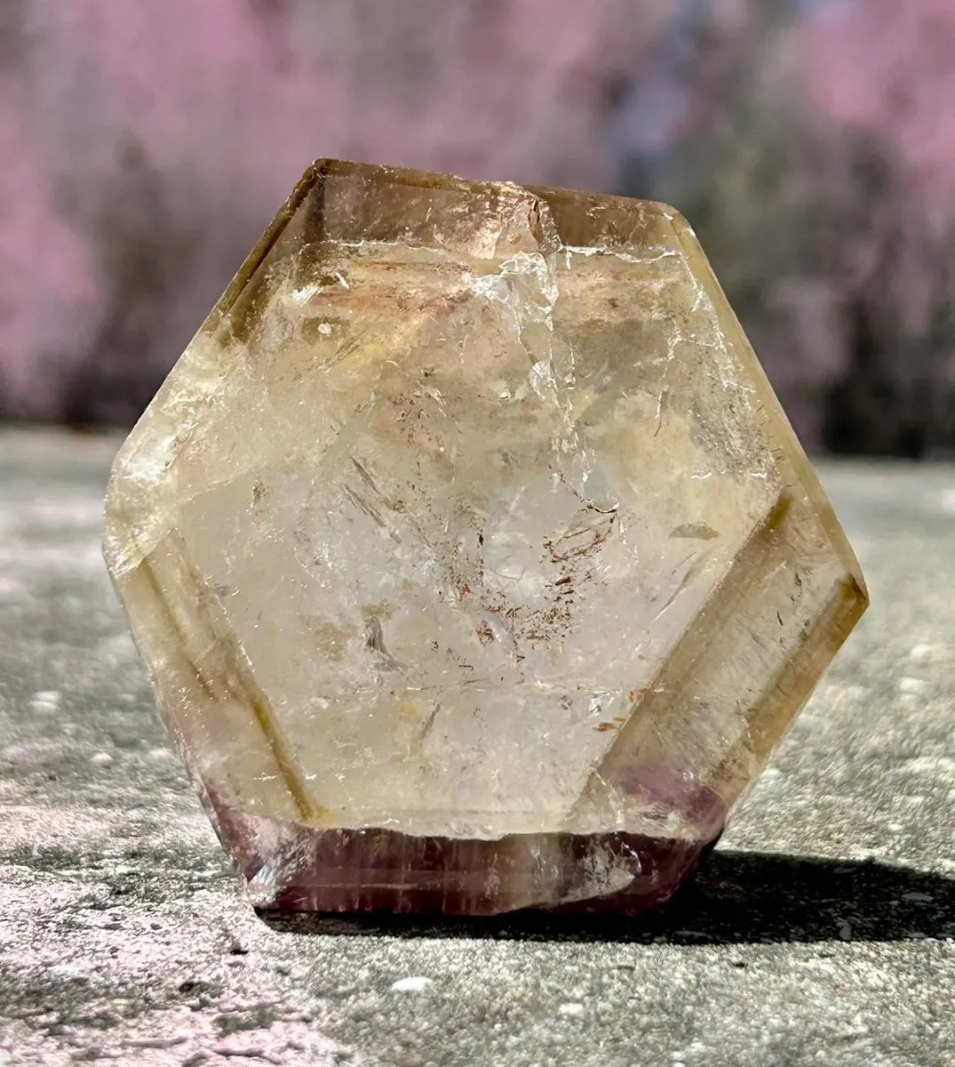 Polished Dreamcoat Lemurian Quartz
