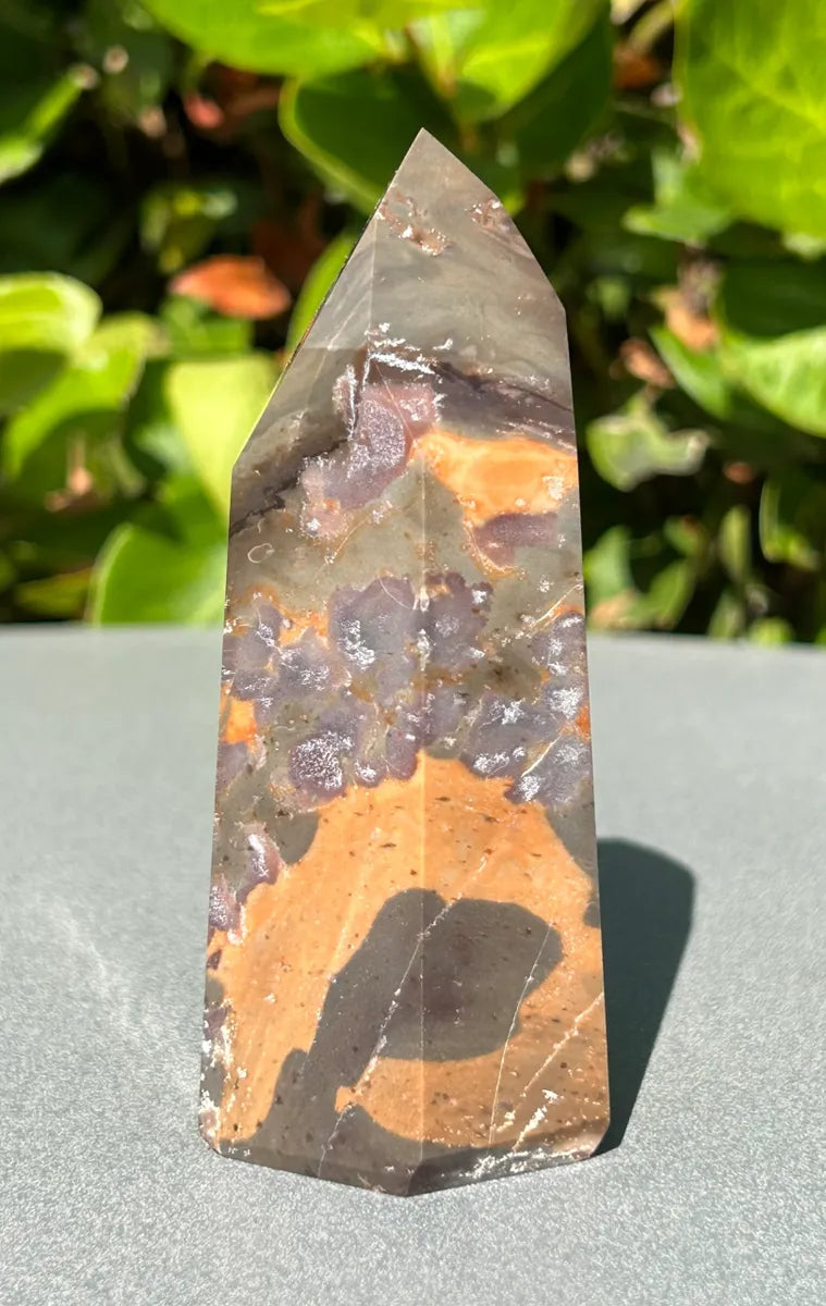 Leopardskin Jasper Tower