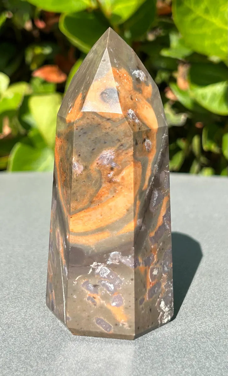 Leopardskin Jasper Tower
