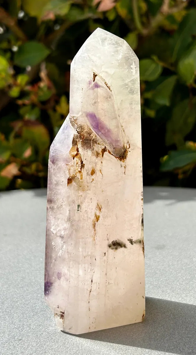 Polished Smokey Amethyst