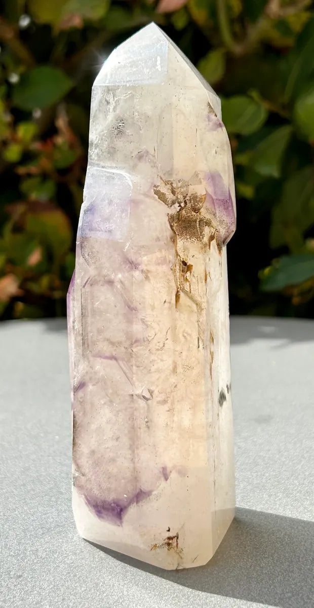 Polished Smokey Amethyst