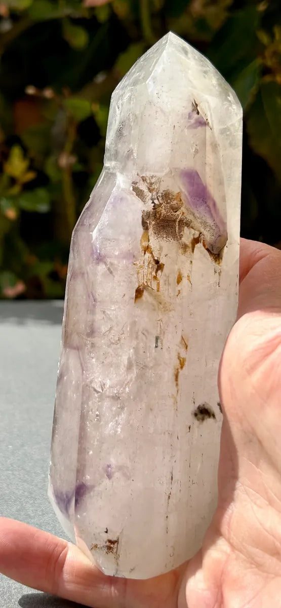 Polished Smokey Amethyst