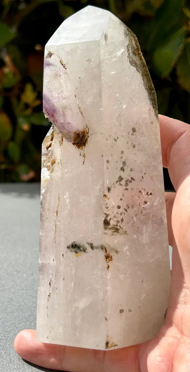 Polished Smokey Amethyst