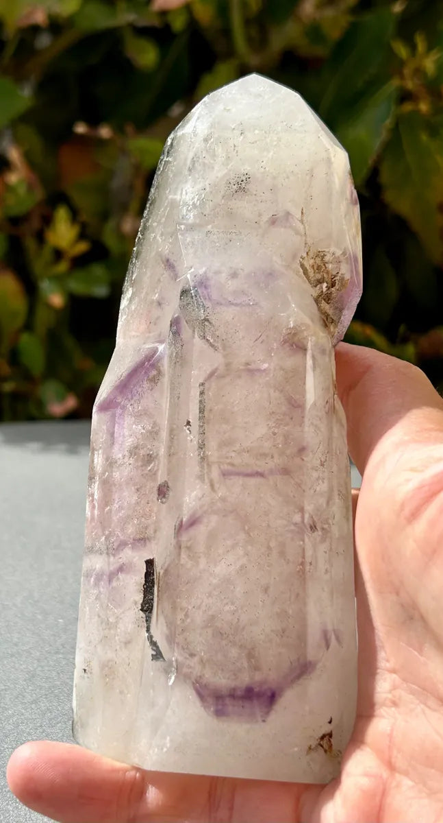 Polished Smokey Amethyst