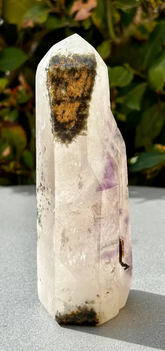 Polished Smokey Amethyst